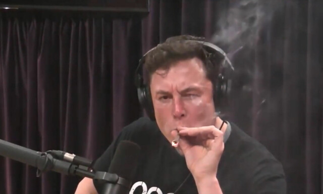 Tesla stupte etter Elon Musks marihuanarøyking